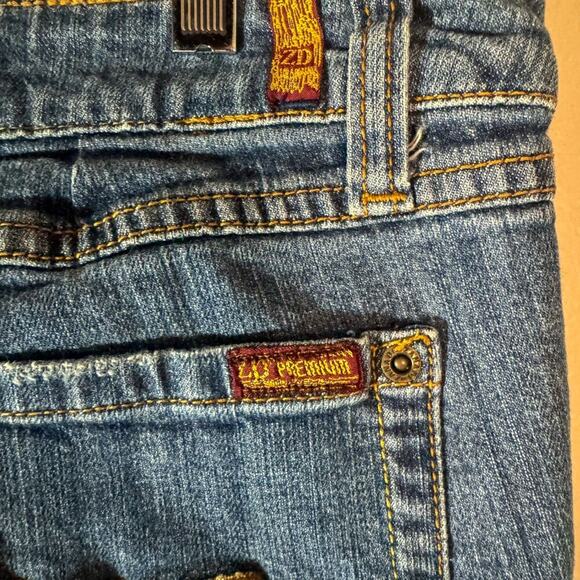 Y2K Vintage Seven7 Jeans Low Rise Bootcut Flare - Picture 4 of 7